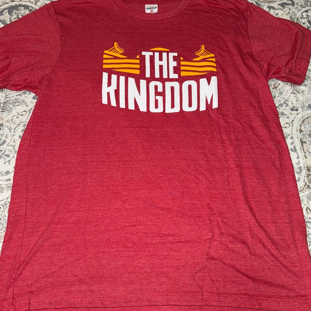Charlie Hustle 2X Red Kansas City Chiefs Red Kingdom Shirt